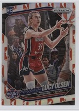 2025 Panini Prizm WNBA WNBA Logo Prizm Lucy Olsen #104 Rookie RC 15sd