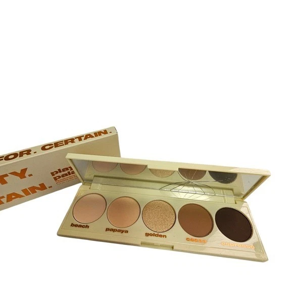 Beauty For Certain Playa to Palazzo Palette Eyeshadow Beach Papaya Golden Cocoa - Image 4 of 4