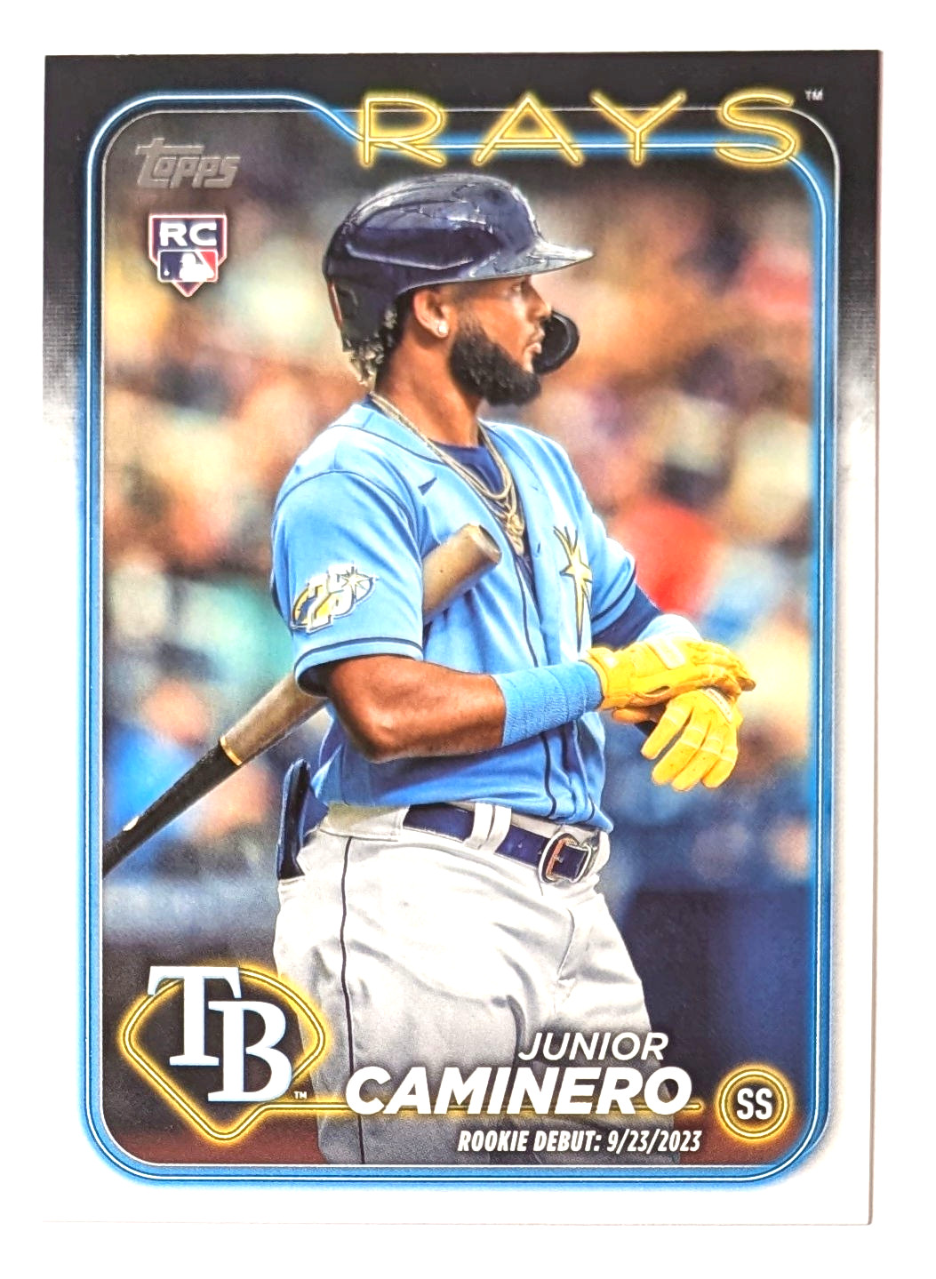 ⚾️ 2024 Topps Chrome Update Series Junior Caminero RC #USC193 Rays 📈