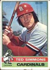 1976 Topps #290 Ted Simmons