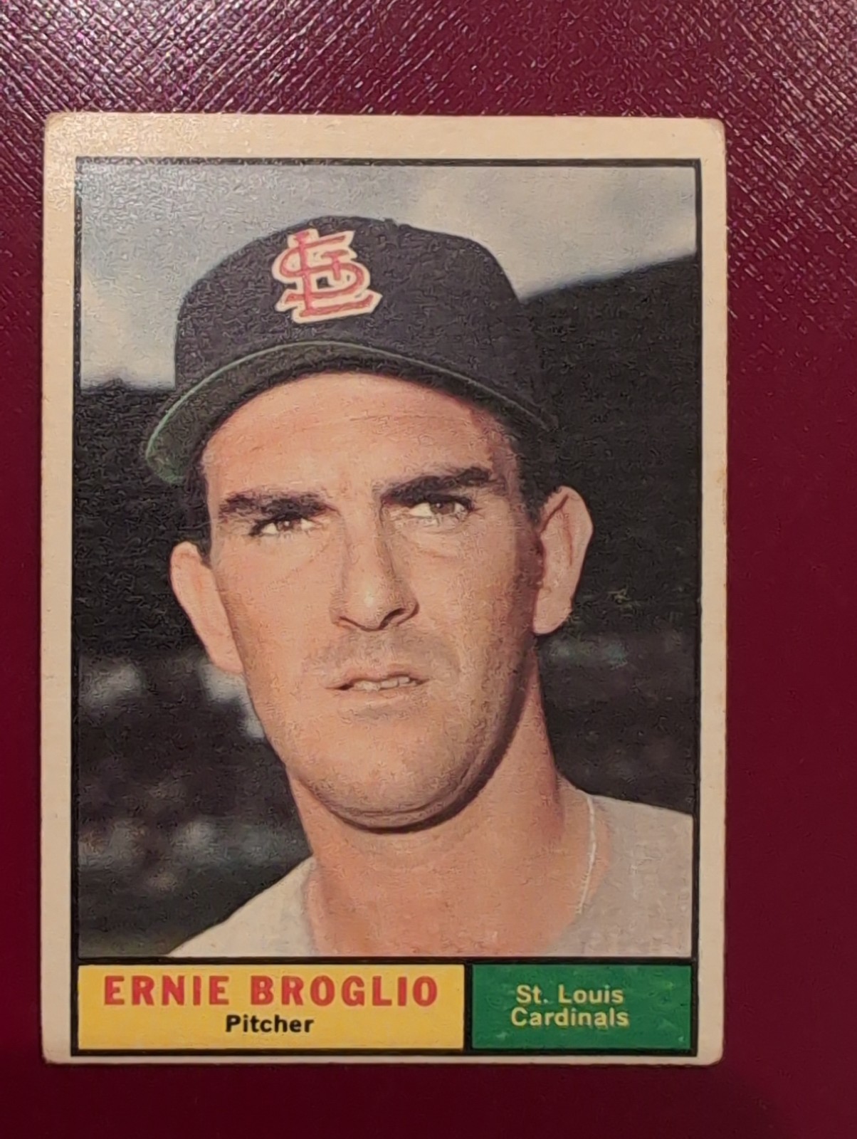 1961 Topps - Ernie Broglio #420