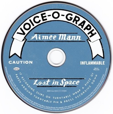 Aimee Mann   Lost In Space (CD, 2002, SuperEgo Records) Disc Only - Tested VG +