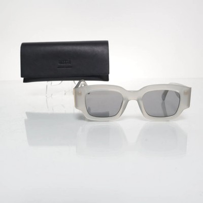 AMI, Sonnenbrille, am 75001, Rechteckig, Grau, Damen #Q1G