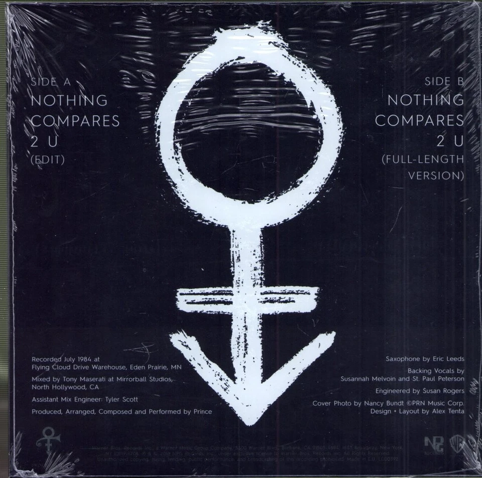 Prince Nothing Compares 2 U 7" Vinyle Europe Npg 2018 Édition Limitée 7" En Pic - Photo 2/4