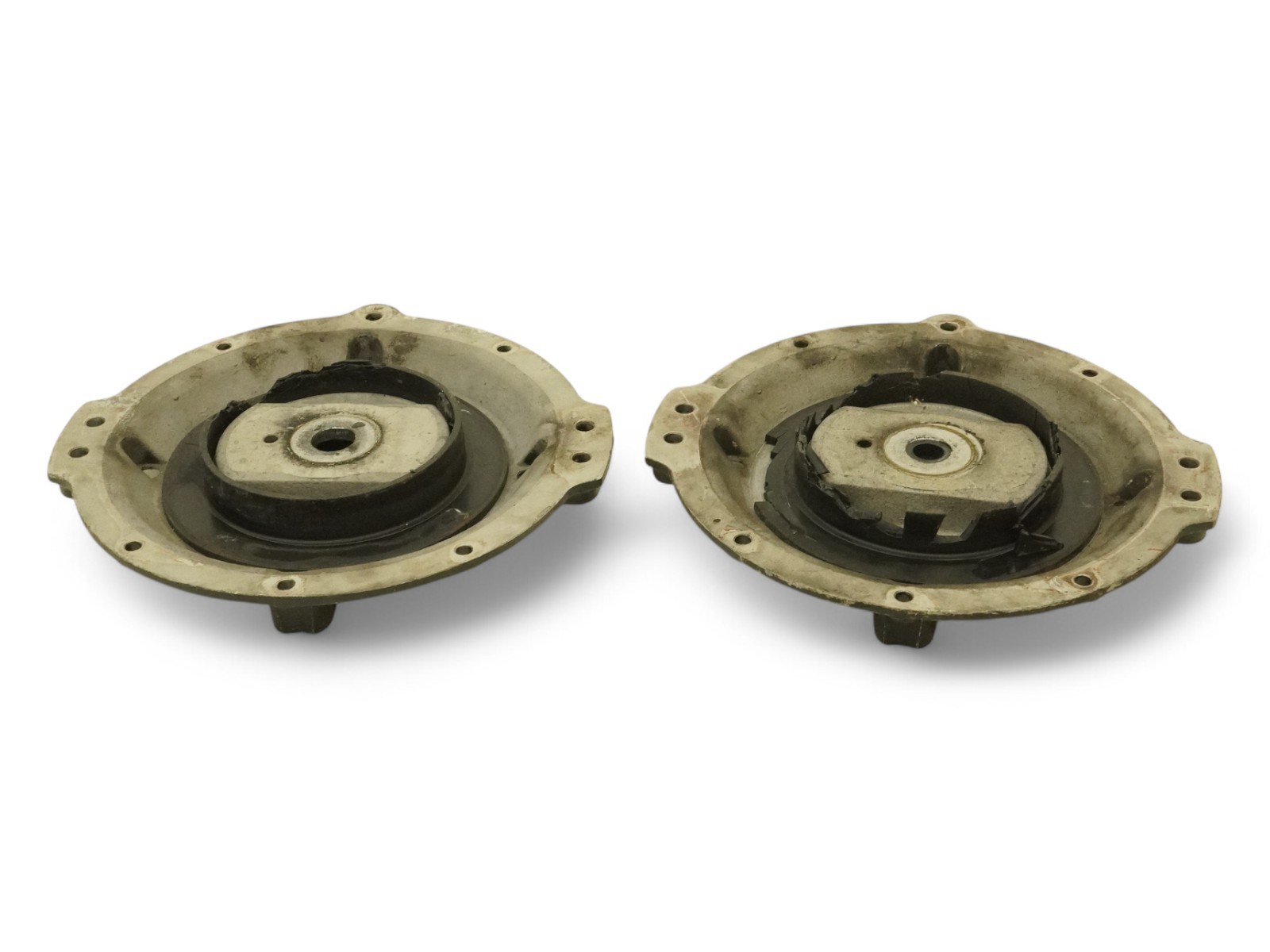 87-92 Bentley Mulsanne S Coil Spring Upper Plate Front Right Left Set Of 2 OEM