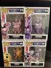Funko Pop! Vinyl Five Nights at Freddy's  Tie Dye Set of 4 Bonnie Chica Foxy
