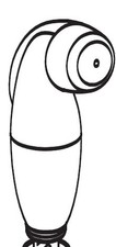 Moen 136103 Stainless Spray Head  Hose Assembly