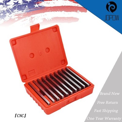 1/8'' Steel Parallel Set 10 Pairs 6 Inch  Precision 0.0002'' Suit Milling Thin