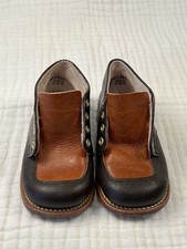 Vintage Little Shavers Foot Traits Toddler Shoes Size 6 Leather Made USA