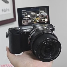 Sony Alpha a5000 Mirrorless Digital Camera 16-50mm Lens Black Complete Kit Black