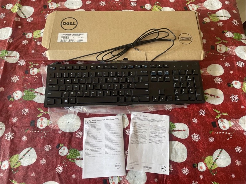 DELL Multimedia Keyboard-KB216 - US International (QWERTY) - Black NEW