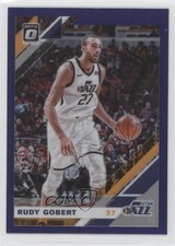 2019-20 Panini Donruss Optic Purple Prizm Rudy Gobert #89 j2c