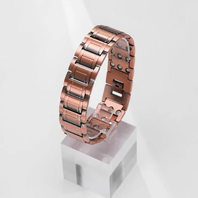 BRANDED Vicmag 3X Magnetic Bracelet for Men Pure Titanium Bracelet 3500 Gauss Ultra Stre