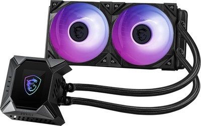 MSI MPG CORELIQUID K240 V2 AIO CPU Wasserkühlung LCD-Pumpe 60mm-Lüfter, 2x 120mm