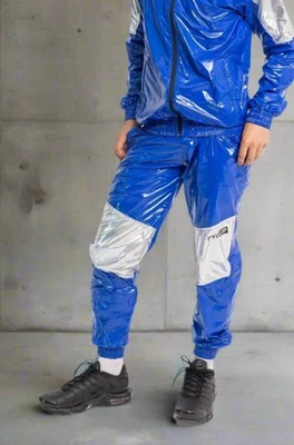EYES UP - bleu / argent - PANTALON - NYLON - Photo 1/4