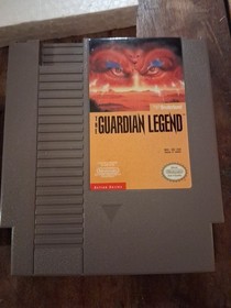 Videojuego The Guardian Legend NES limpio interior probado con caja
