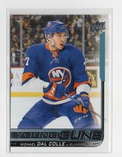 2018-19 Upper Deck Michael Dal Colle Young Guns (RC) #208 New York Islanders