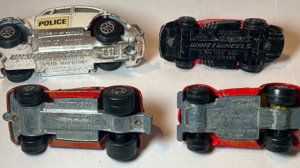 4x Beetles inc Corgi Police (373) & 'Double Trouble' (60) + Volks-Dragon (31)  - Image 3 of 3