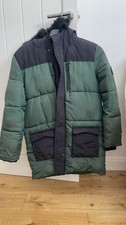 River Island Boy Green Coat