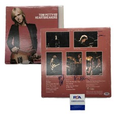 💘 TOM PETTY & THE HEARTBREAKERS 💘 Signed Vinyl Mike Campbell +Ron & Ben PSA...