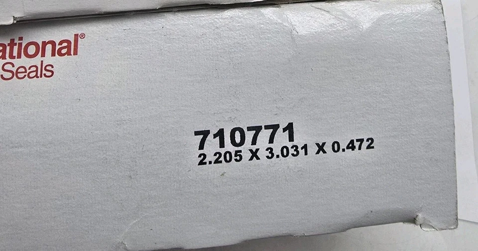 Caja de transferencia sello de eje de salida National 710771 Foto 4 de 4