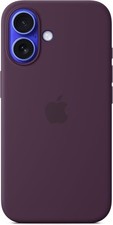 Apple Case FIT Apple iPhone 16 Silicone Case Magsafe Plum - MYY43ZM/A 