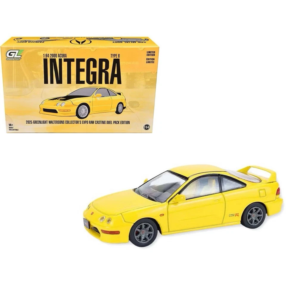 Литая модель Acura Type R & Raw Casting 1:64 Greenlight Premium 2000 - Изображение 2 из 3