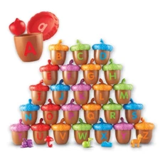 Learning Resources Alphabet Acorns Activity Set