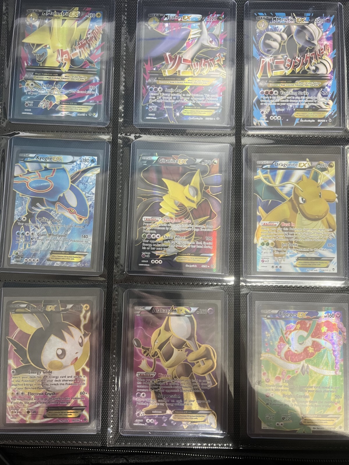 Pokemon Card Lot 10 Official TCG Cards Ultra Rare Included EX GX V MEGA ...