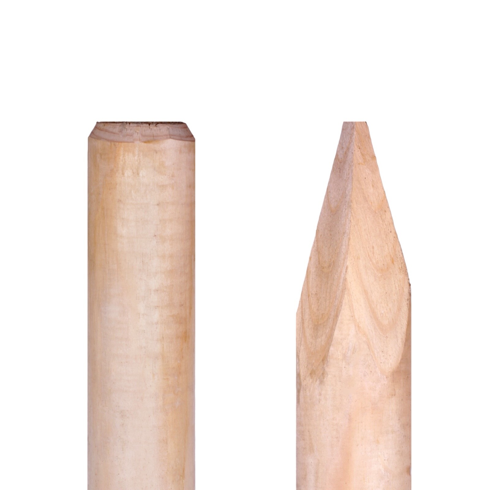 Gartenwelt Riegelsberger Holzpfähle 150cm - 10 Stück Kesseldruckimprägniert Aus Kiefer