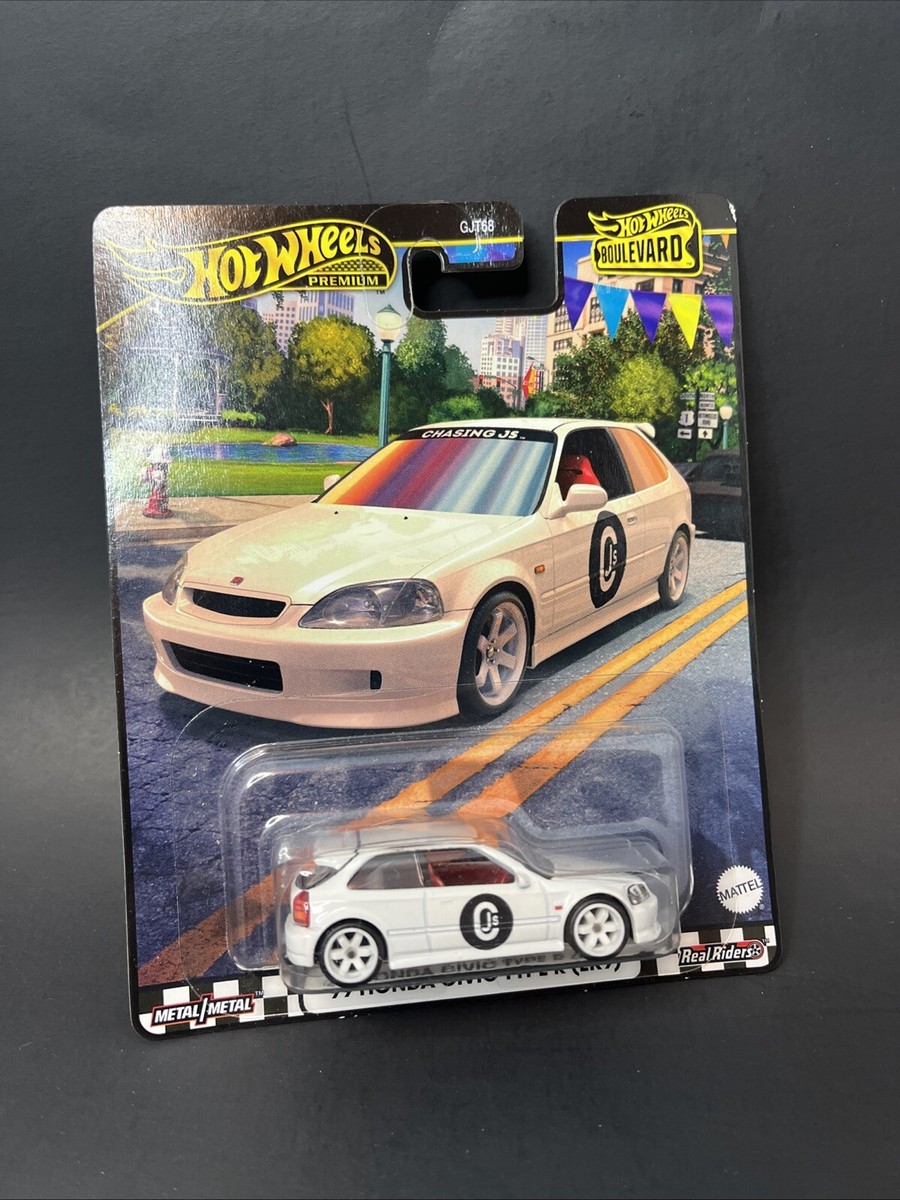 ホットウィール   ‘99 HONDA CIVIC TYPE R (EK9) Amazon.com: Hot Wheels '99 Honda Civic Type R [EK9], [White