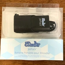 3 Doodler Jet Pack Clip USB Charger Factory Box Art Supply Craft