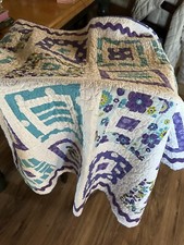 Hand Made Baby Quilt Butterfly Kisses For Kayla 2016