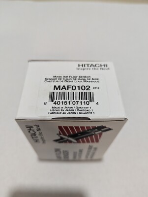 Mass Airflow Sensor Hitachi MAF0120 For Nissan/Infiniti Vehicles