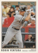 FREE SHIPPING-MINT-1992 O-Pee-Chee Premier #132 ROBIN VENTURA WHITE SOX