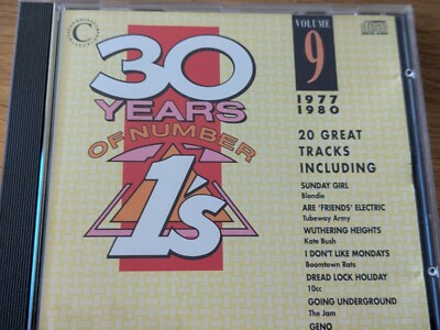   Various 30 Years of number ones vol 9 1977-1980 1990 20 Great Tracks Madness