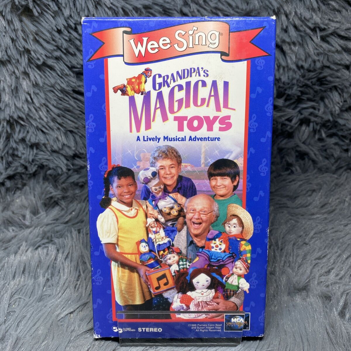 Wee Sing Grandpa's Magical Toys VHS Tape 1988 A Lively Wee Sing Grandpa's Magical Toys VHS Tape 1988 A Lively