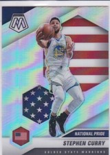 STEPHEN CURRY Mosaic TEAM USA RARE $$ SILVER PRIZM Basketball Card STEPH WARRIOR
