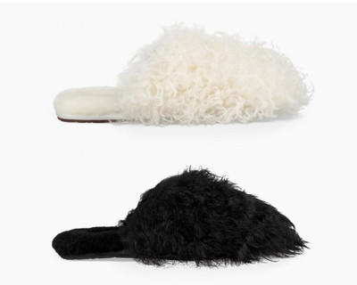 black fluff momma uggs