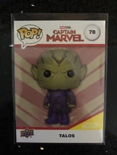 Funko Pop! Upper Deck Marvel Trading Card - Talos #78 Convention exclusive