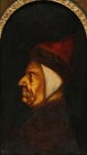 15th, 16th Century Old Master Antique Oil on Wood Painting of Nobleman