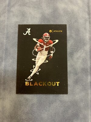 Kool-Aid McKinstry 2023 Alabama Crimson Tide BLACKOUT Football ONIT Card Saints