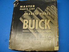 1928-1950 Buick Chassis Parts Catalog Master Parts List 1928-1950 Buick Chassis Parts Catalog Master Parts List