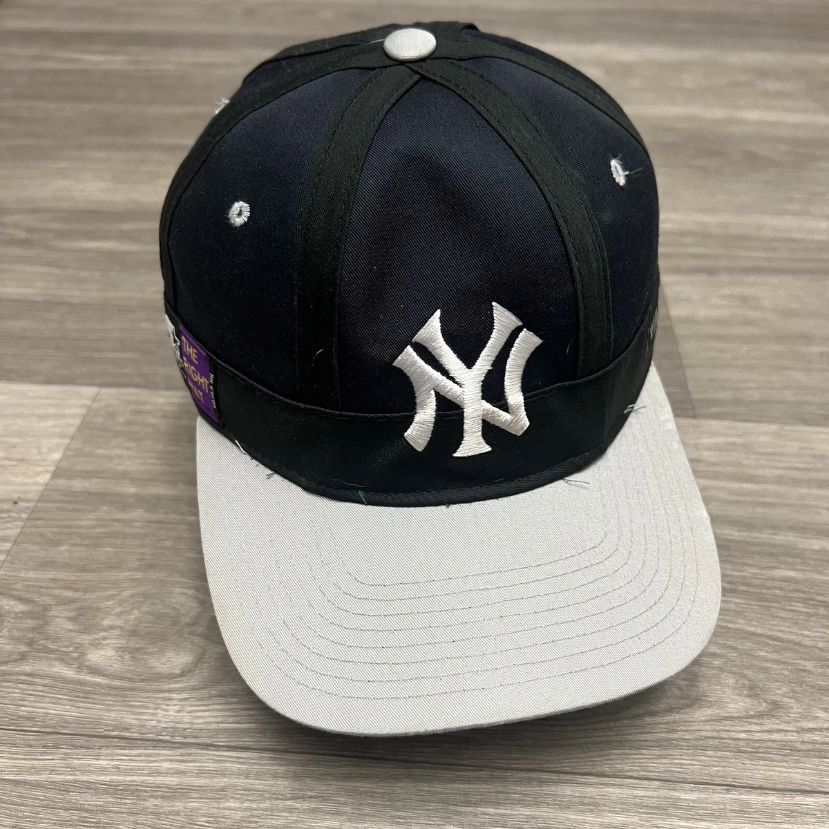 帽子 starter newyork yankees snapback Vintage New York Yankees Starter SnapBack Hat Blue Gray Script