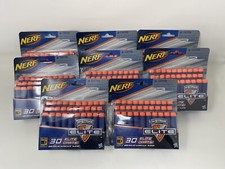 NERF N-STRIKE Elite 30 Darts New 8 packs - 240 darts- FREE SHIPPING