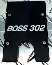 Billet Vault Aluminum Wallet, RFID protection,Black anodized, Boss 302