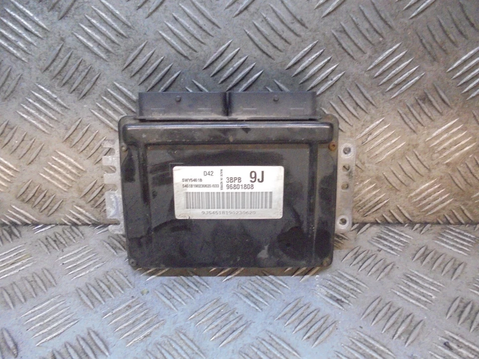 2007 CHEVROLET MATIZ 1.0 SE 5DR ENGINE CONTROL UNIT ECU 96801808 - Image 2 of 3