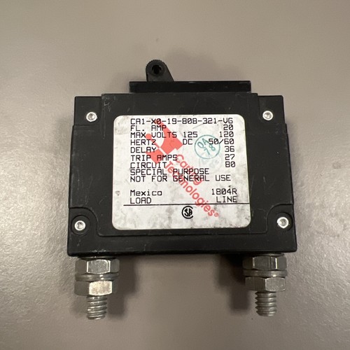 OutBack Power 20 AMP DC Panel Mount Circuit Breaker PNL-20-DC - FREE SHIPPING! - Picture 3 of 5