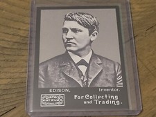 2008 Topps Mayo #300 Thomas Edison Nmmt