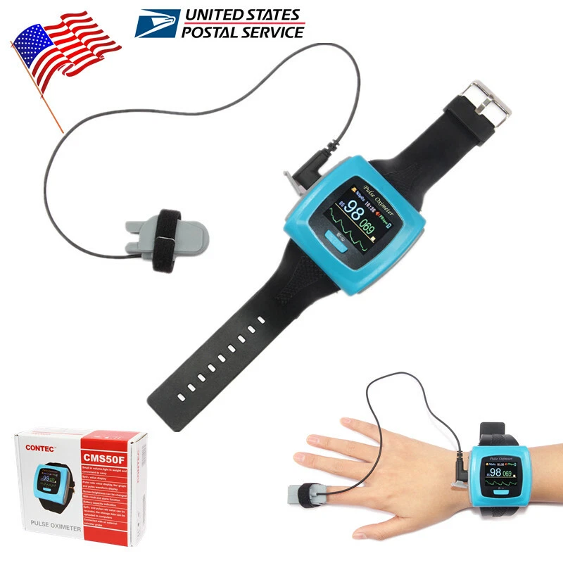 Watches with online pulse oximeter